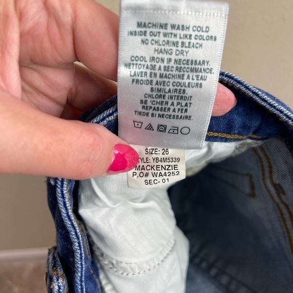 Joe's Jeans Mackenzie Ankle Midrise Jeans Size 26 (A3-8) - Picture 5 of 7